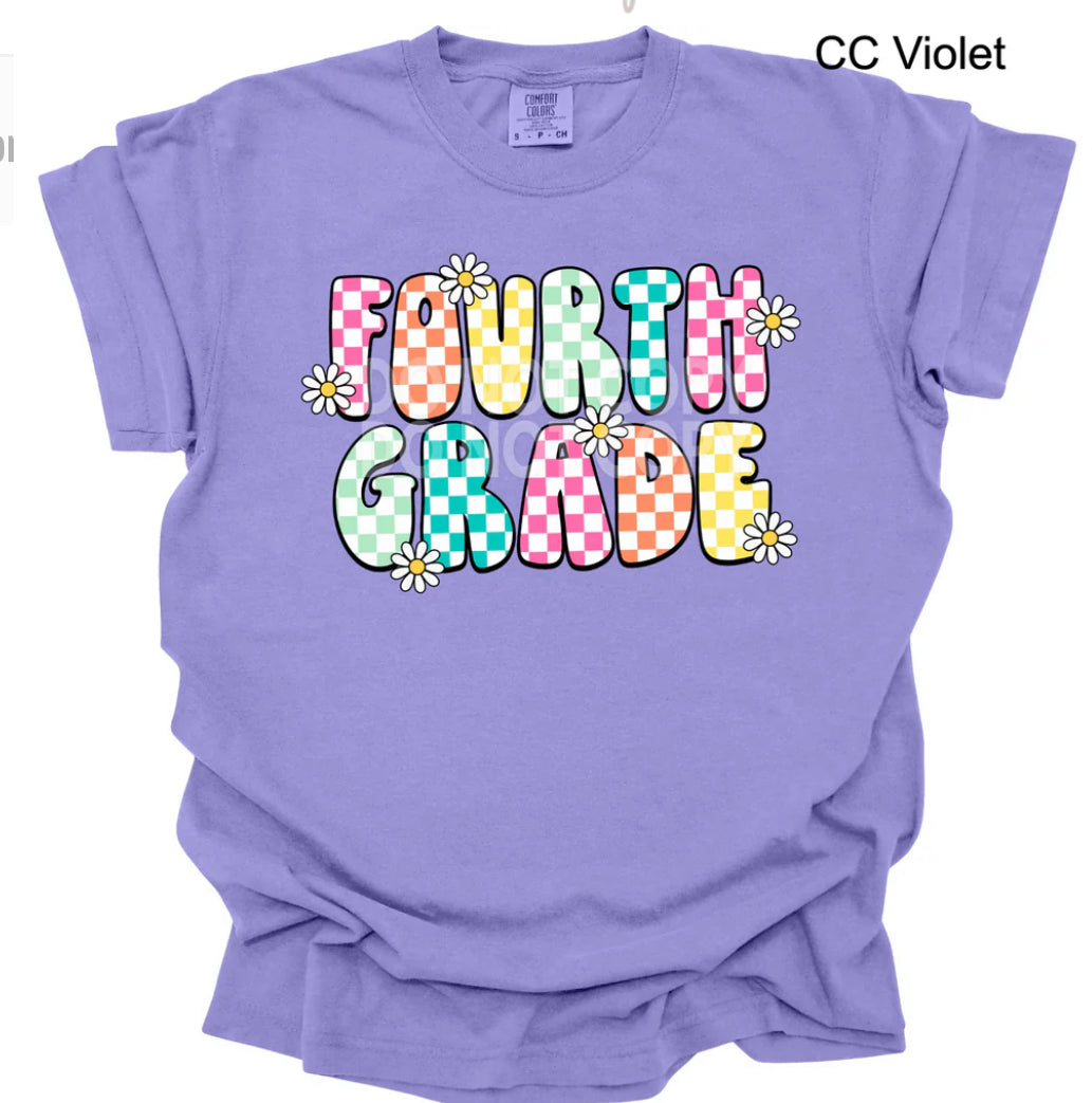 4th Retro Grade | Comfort Colors Tee