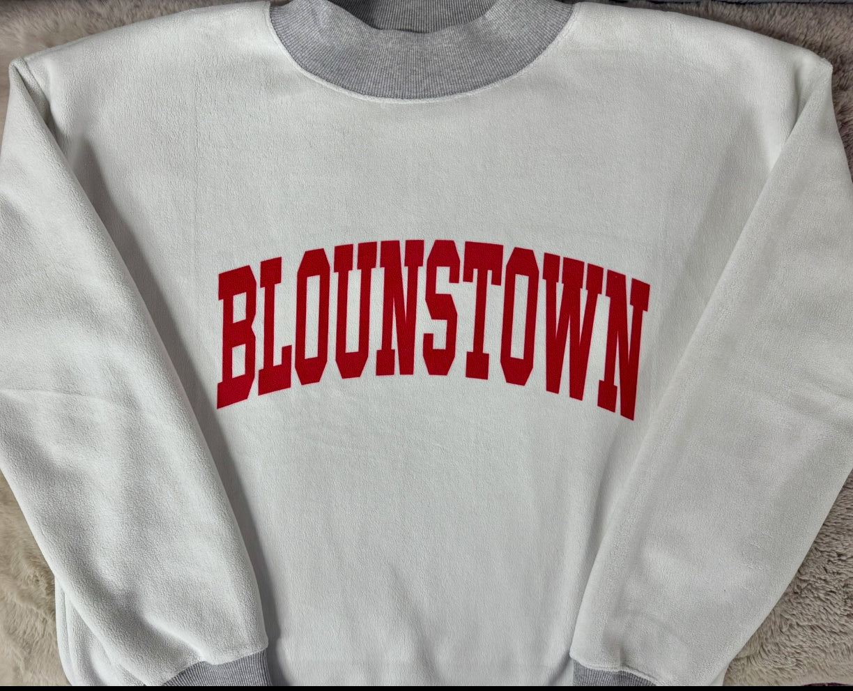 PRE-ORDER: Blounstown Tigers | Mock Neck Reversible Sweatshirts