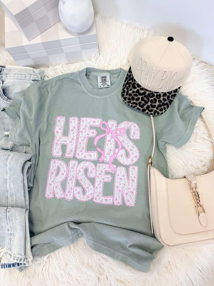 He Is Risen | Comfort Colors Tee