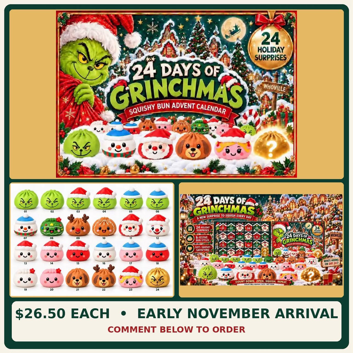 Grinchmas Advent Calender
