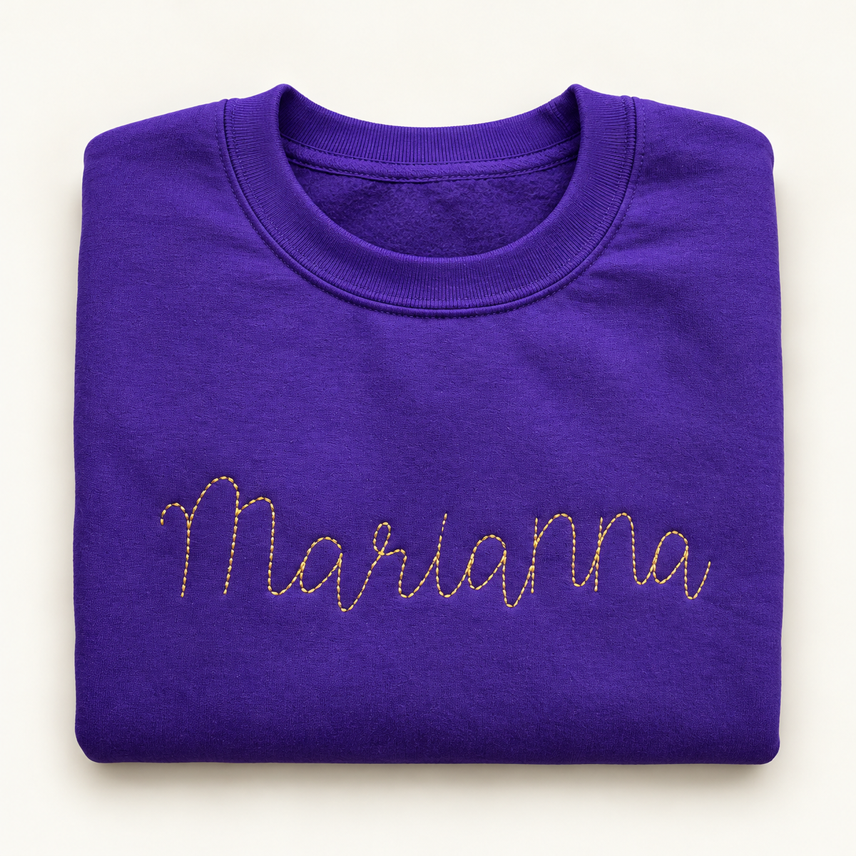 Marianna | Embroidered - Almond Stitched | Gildan Crewneck