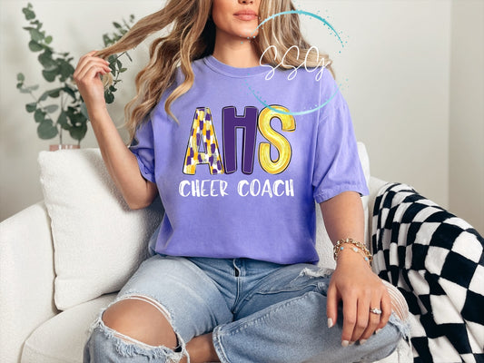 Altha Cheer Coach ➕ Comfort Colors Tee