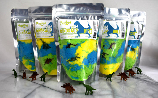 Dinosaur Dirt - Kids Bath Salts: Dinosaur Dirt
