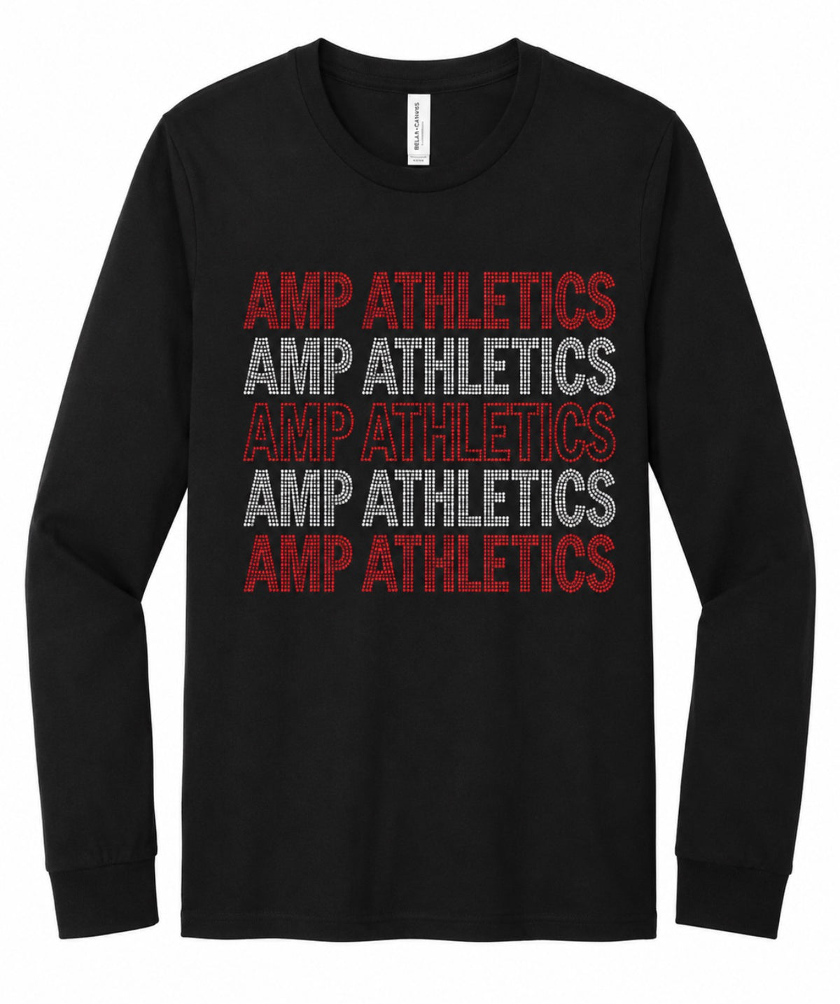 AMP Athletics | Stacked Bling Design | Bella Canvas