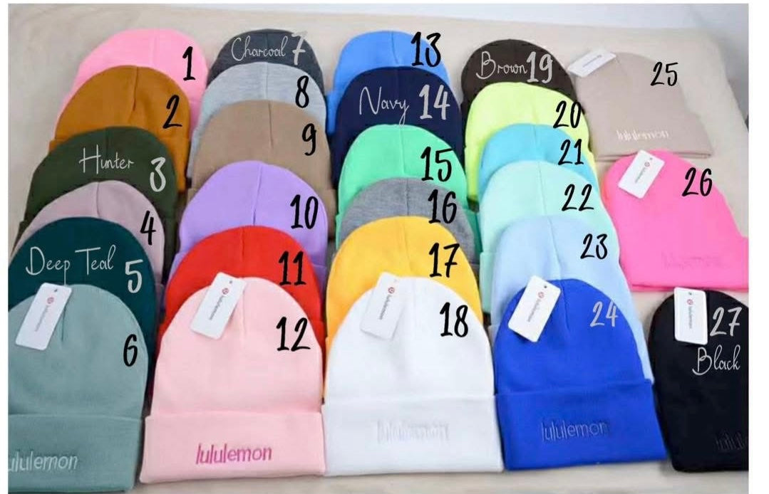 Embroidered Lu-Alike Beanie