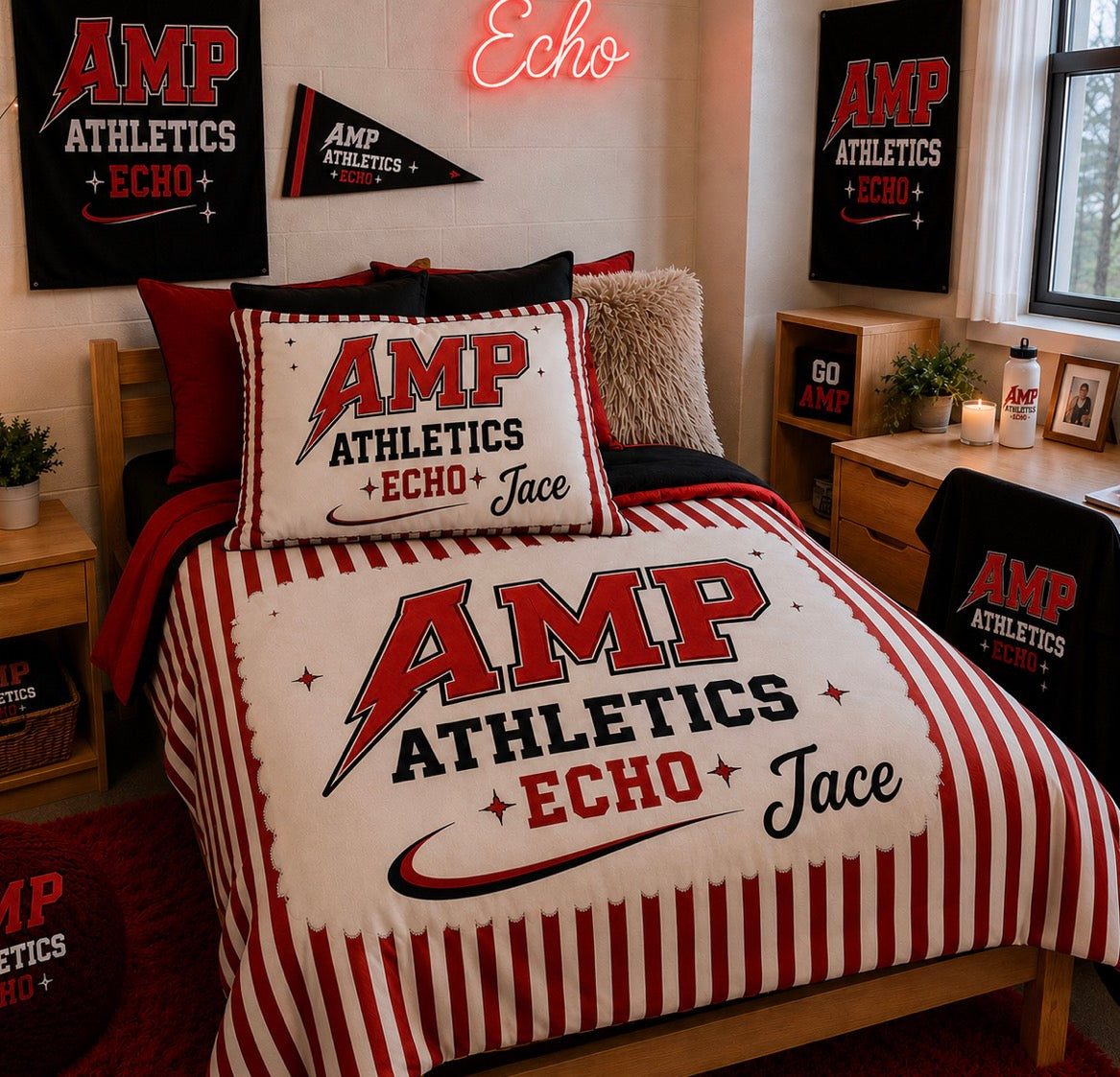 AMP Athletics Blanket | Personalized | Large Size
