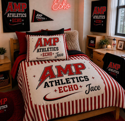 AMP Athletics Blanket | Personalized | Large Size