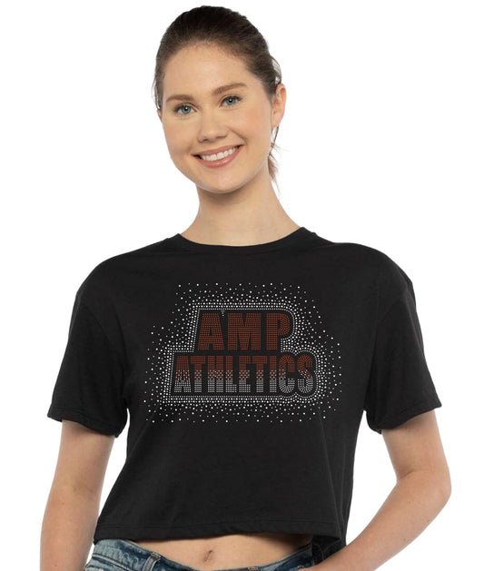 AMP Athletics + Team Name | Next Level Cropped Tee