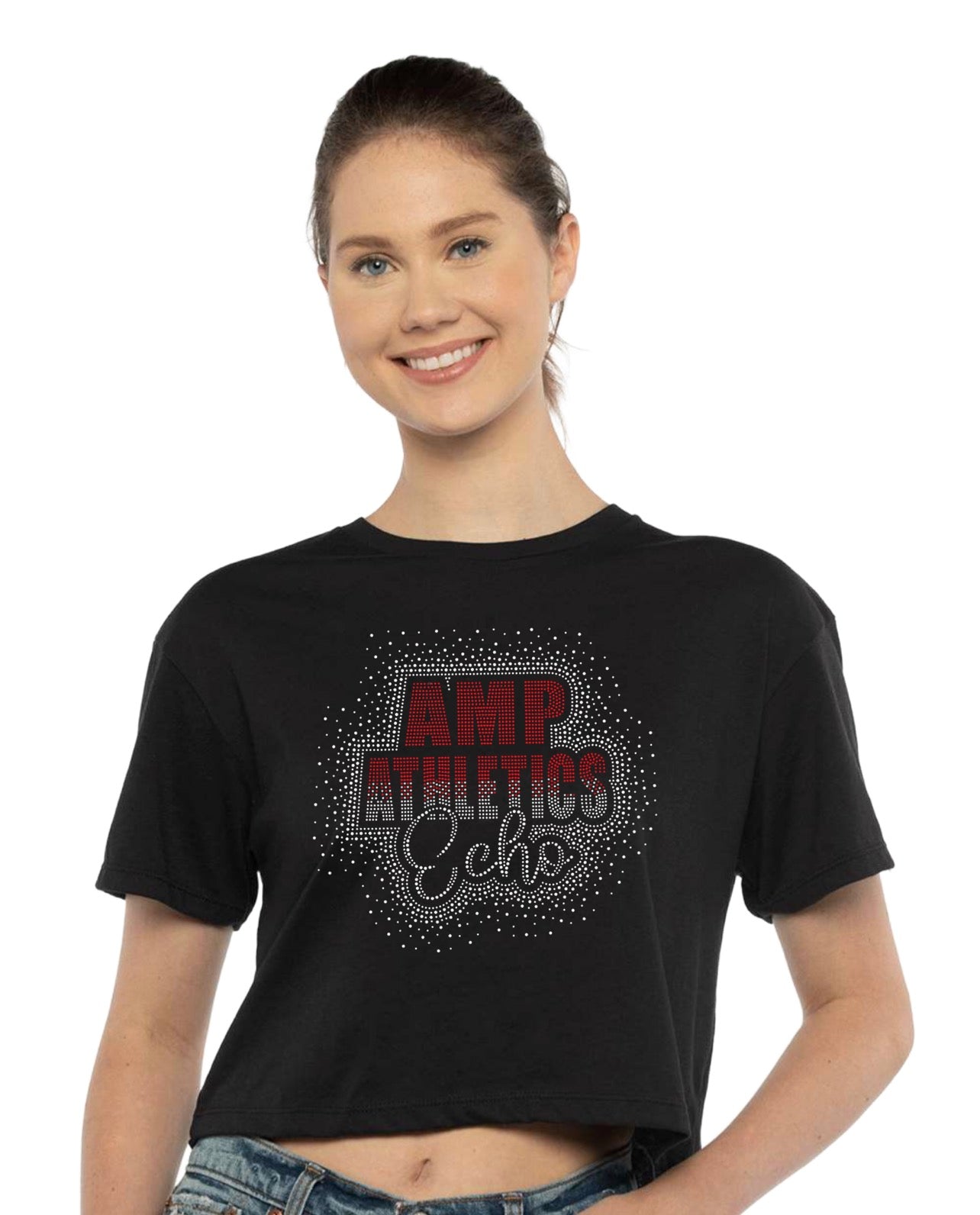 AMP Athletics Echo | Next Level Cropped Tee