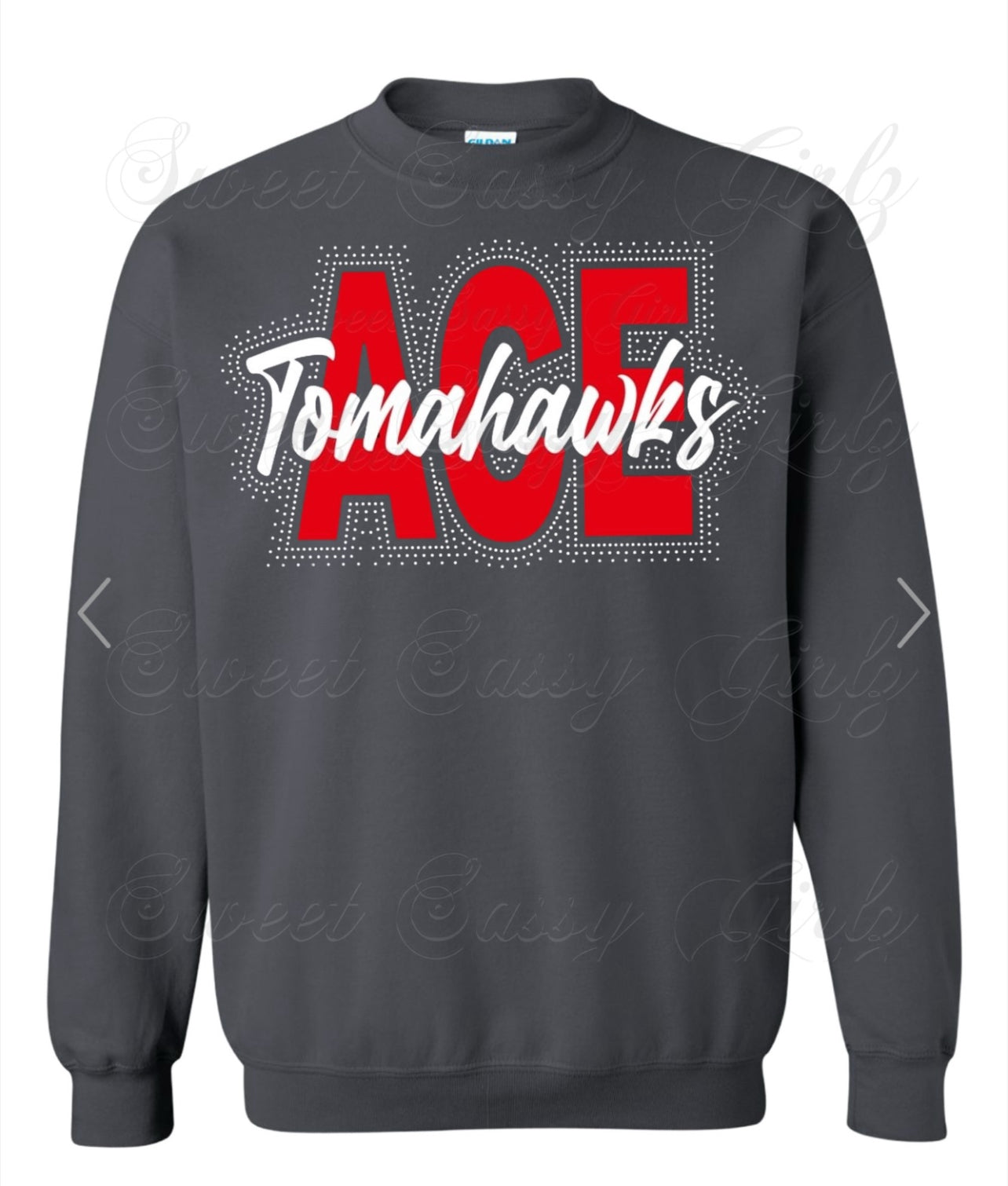 ACE Tomahawks Bling | Gildan Sweatshirts