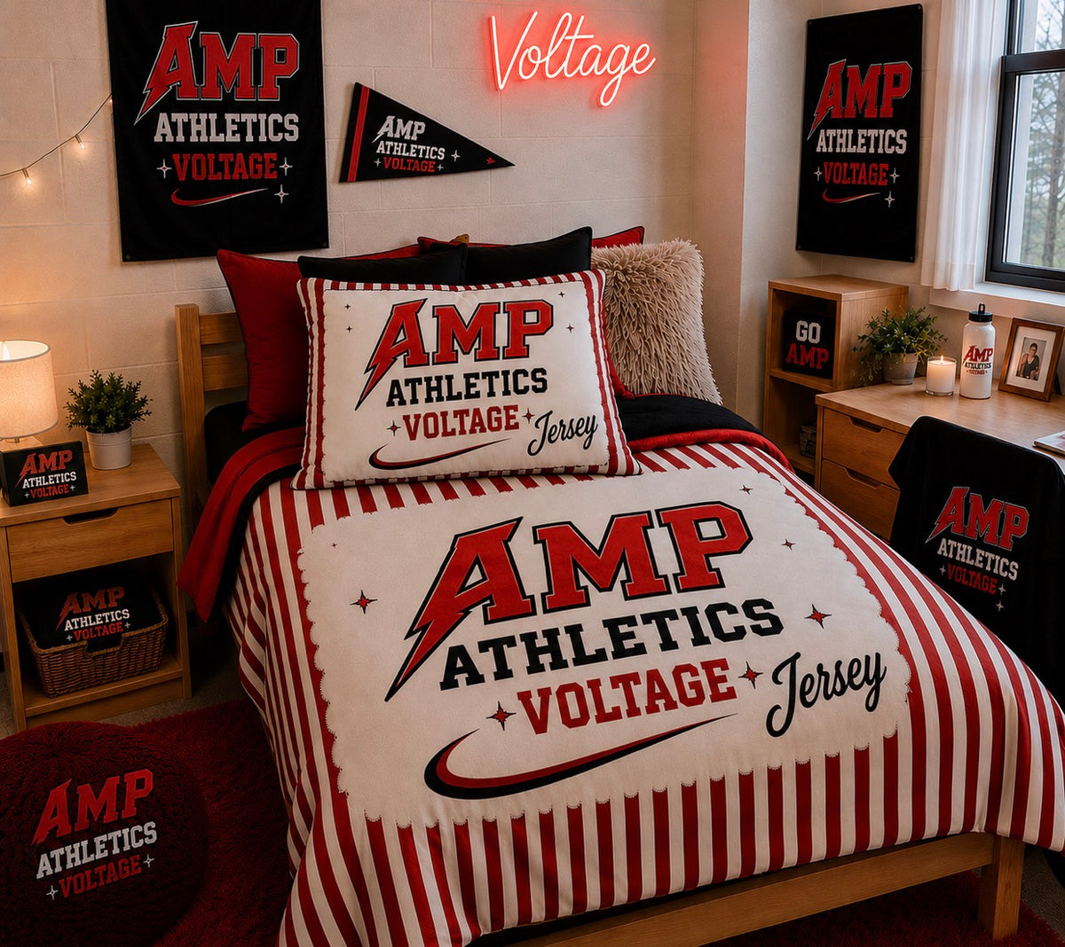 AMP Athletics Blanket | Personalized | Large Size