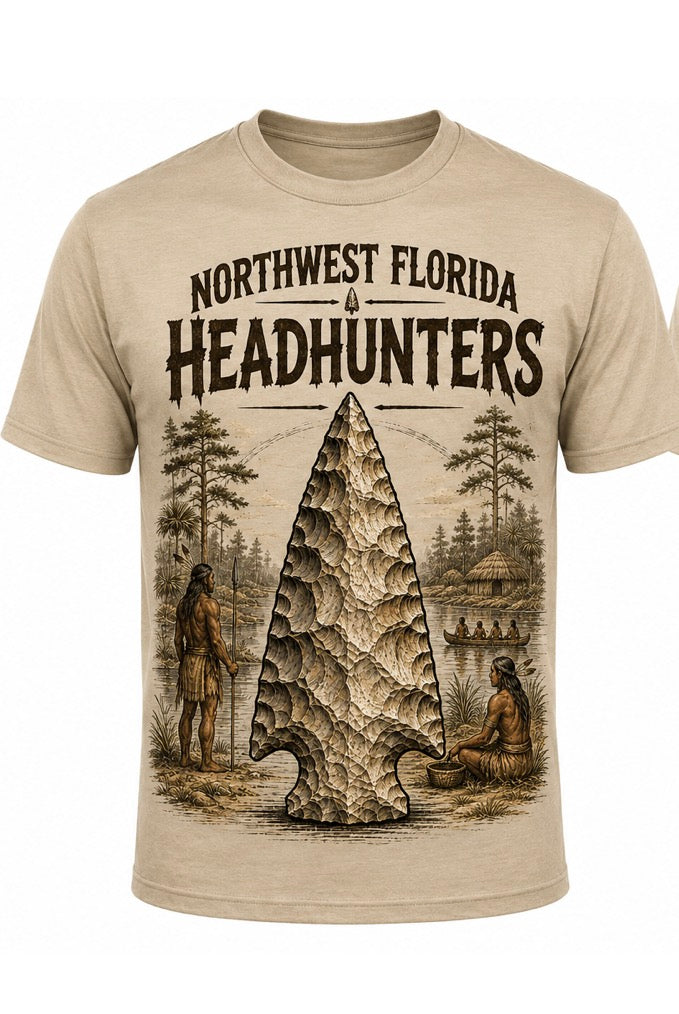 Florida HeadHunters | Sand Gildan - Unisex DryBlend® T-Shirt - 8000