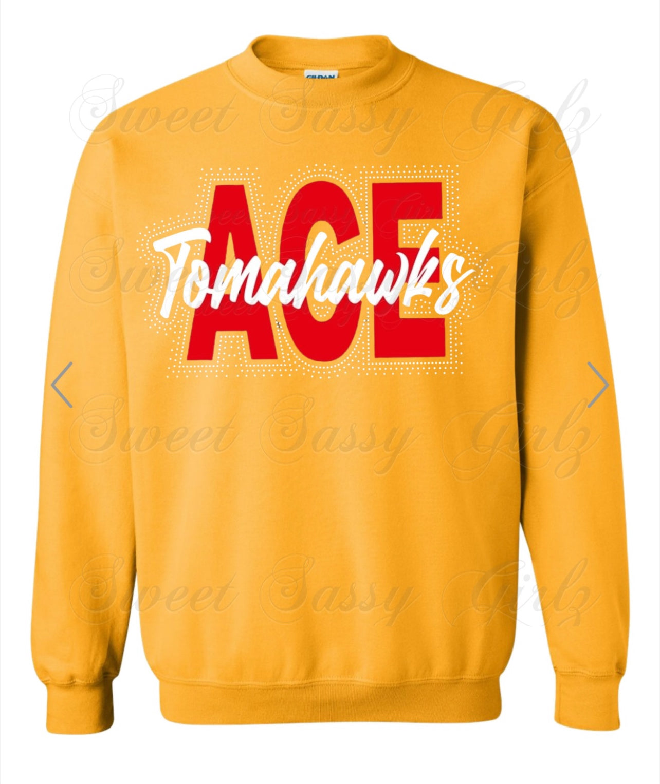 ACE Tomahawks Bling | Gildan Sweatshirts