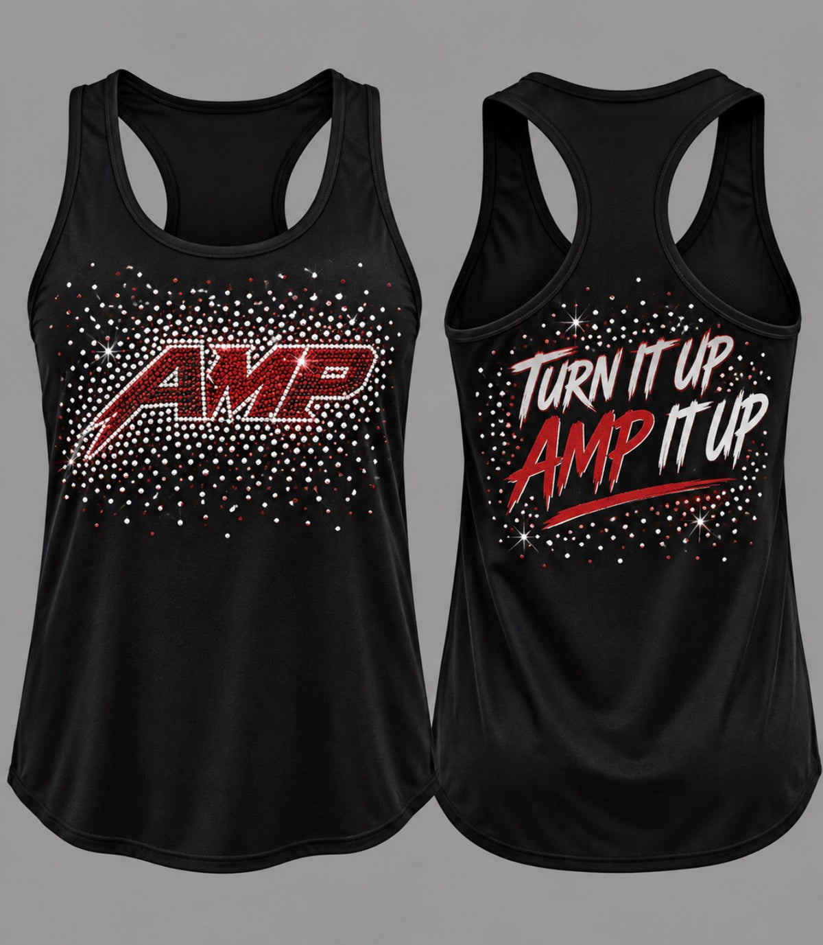 AMP IT UP Bling | Turn It Up. AMP It Up. | Bella Canvas
