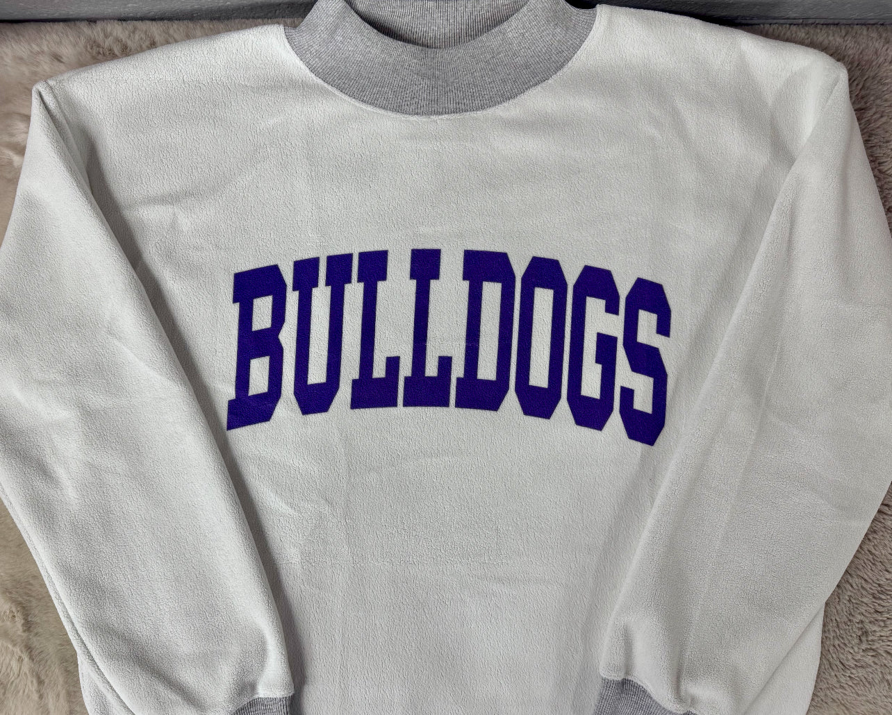 PRE-ORDER:  Marianna Bulldogs | Mock Neck Reversible Sweatshirts