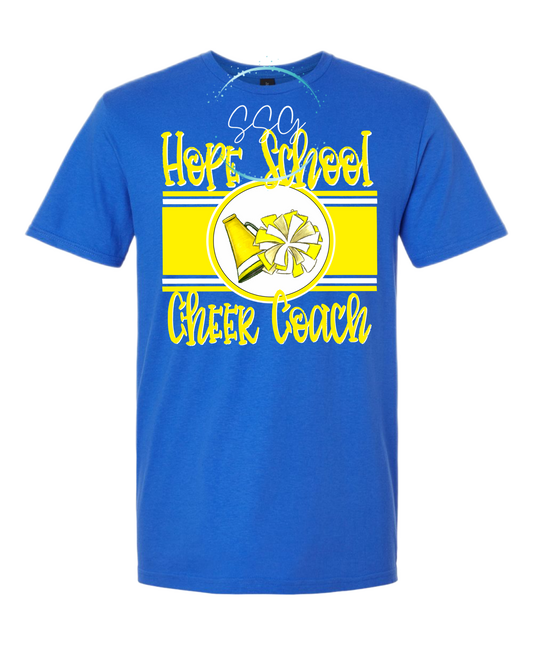 Hope School Cheer Coach | Gildan Softstyle