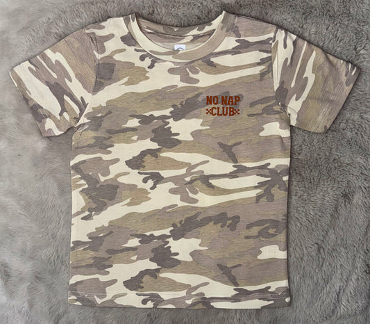 NO NAP CLUB tee