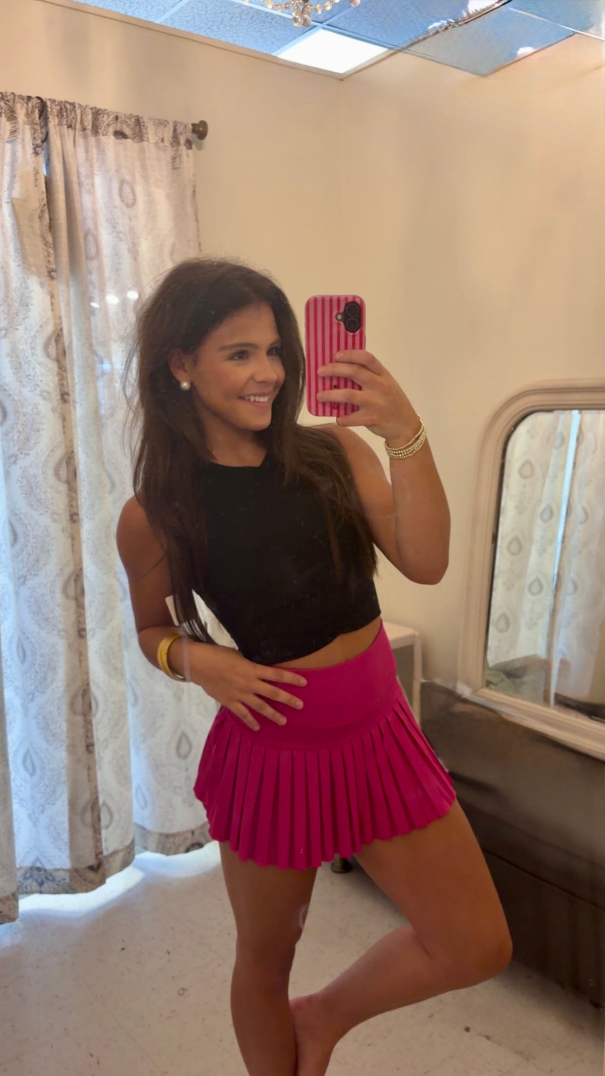 Lu-Alike Pleated Skorts