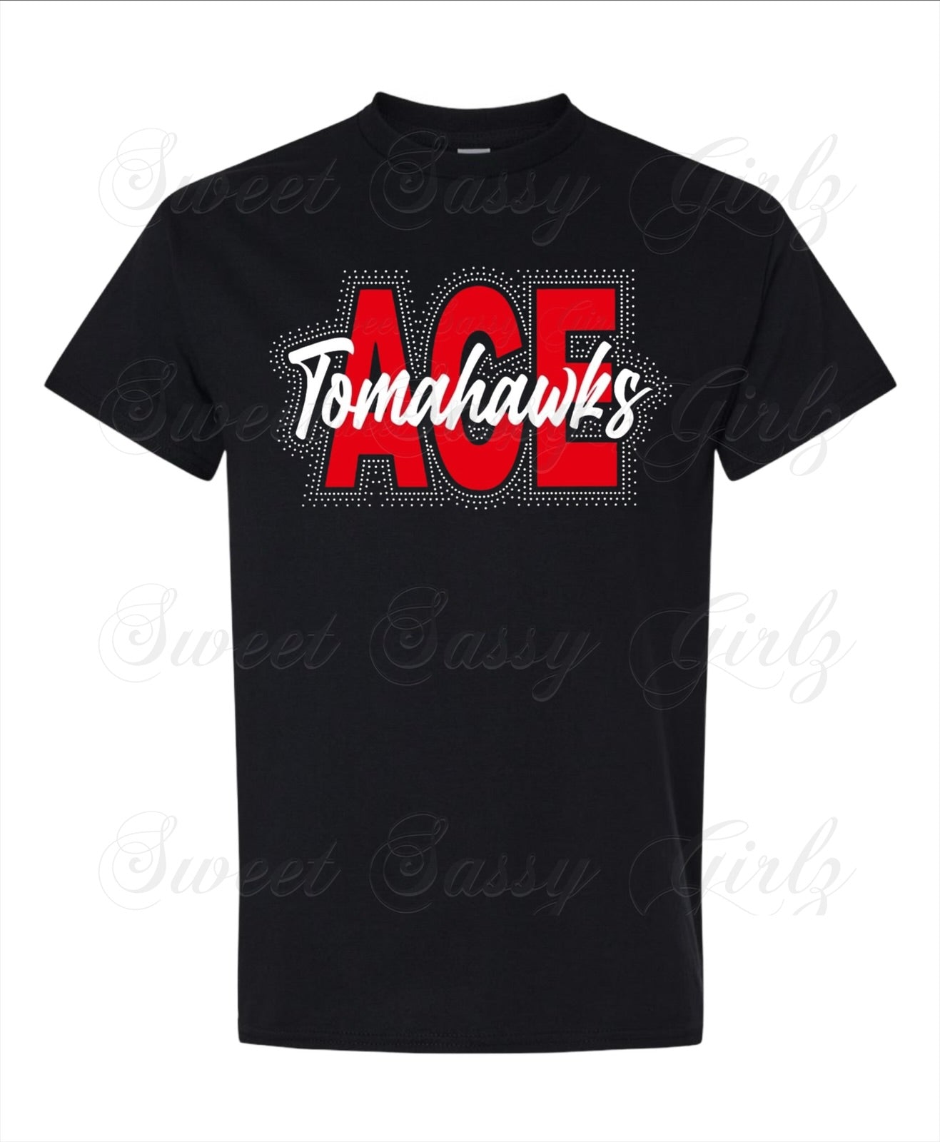 ACE Tomahawks Bling | Gildan T-Shirt
