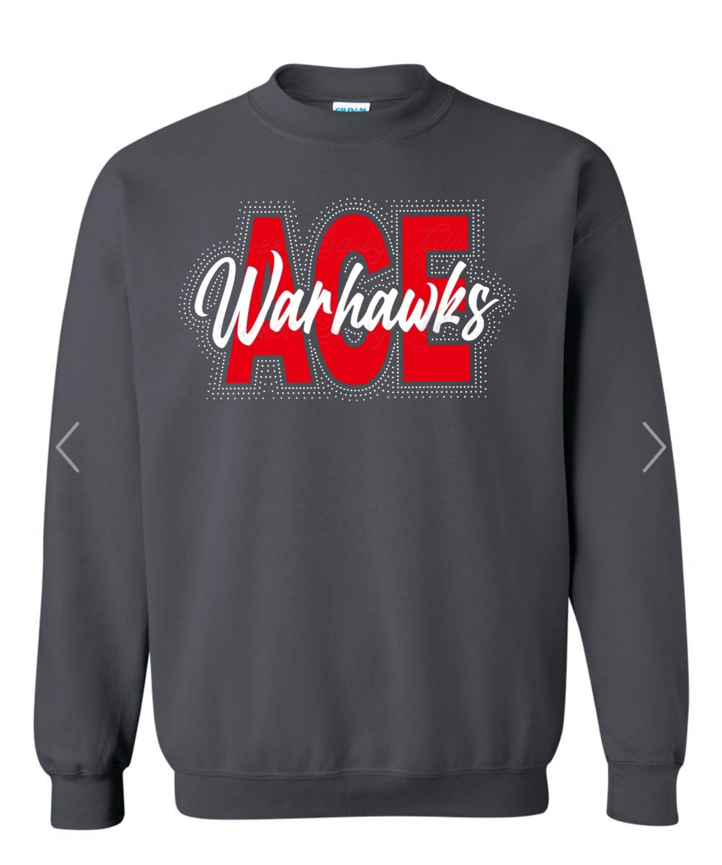 ACE Warhawks Bling | Gildan Sweatshirts