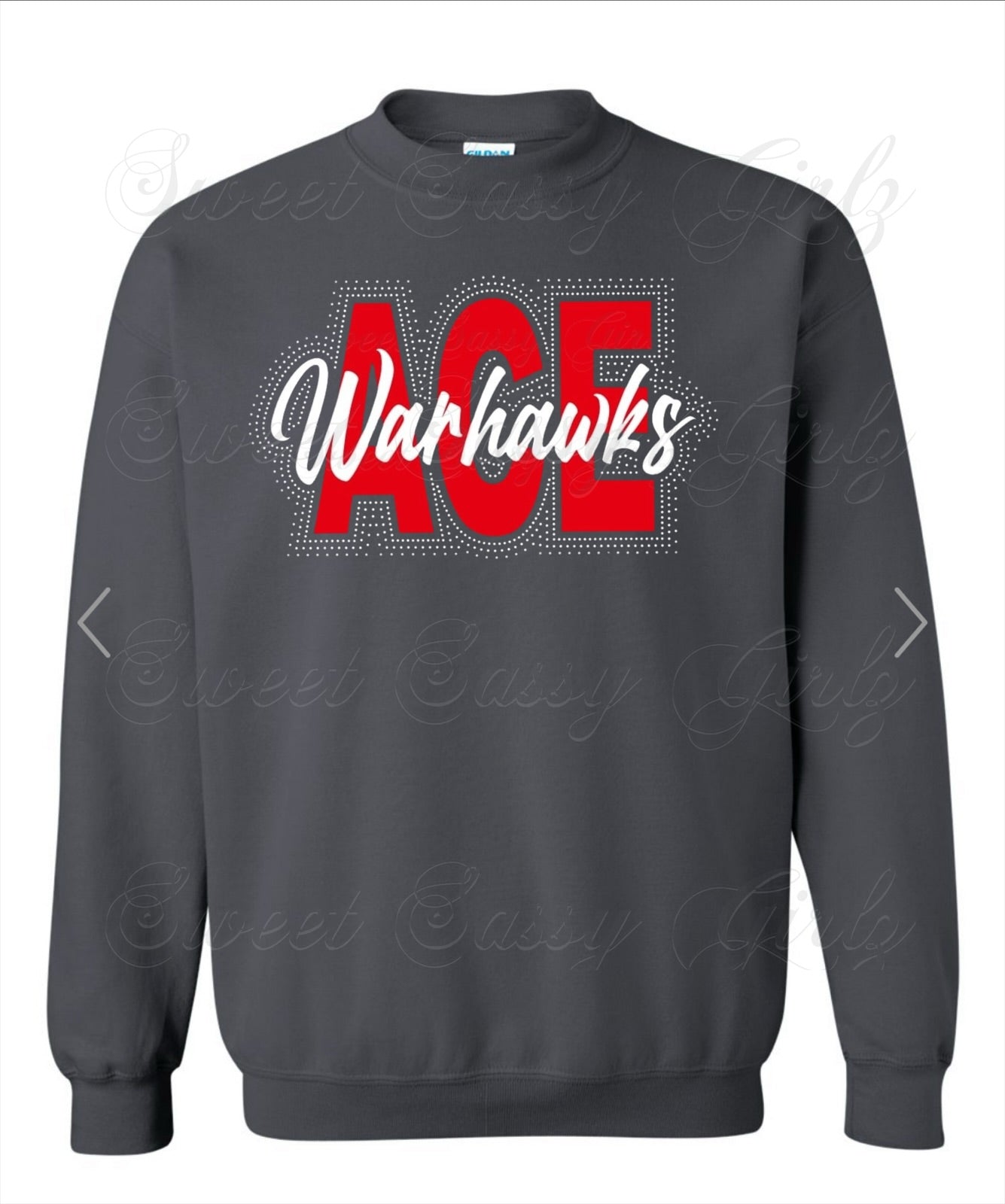 ACE Warhawks Bling | Gildan Sweatshirts