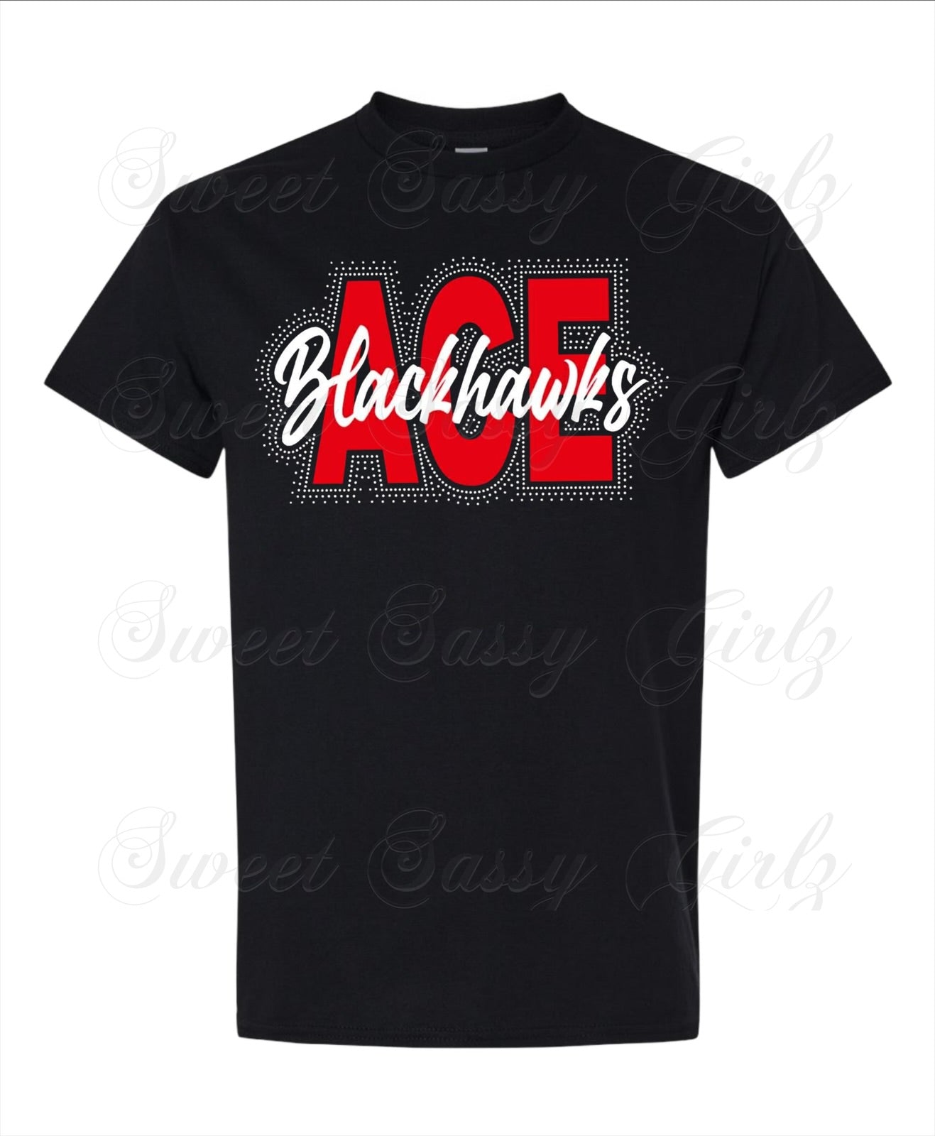 ACE Blackhawks Bling | Gildan T-Shirt
