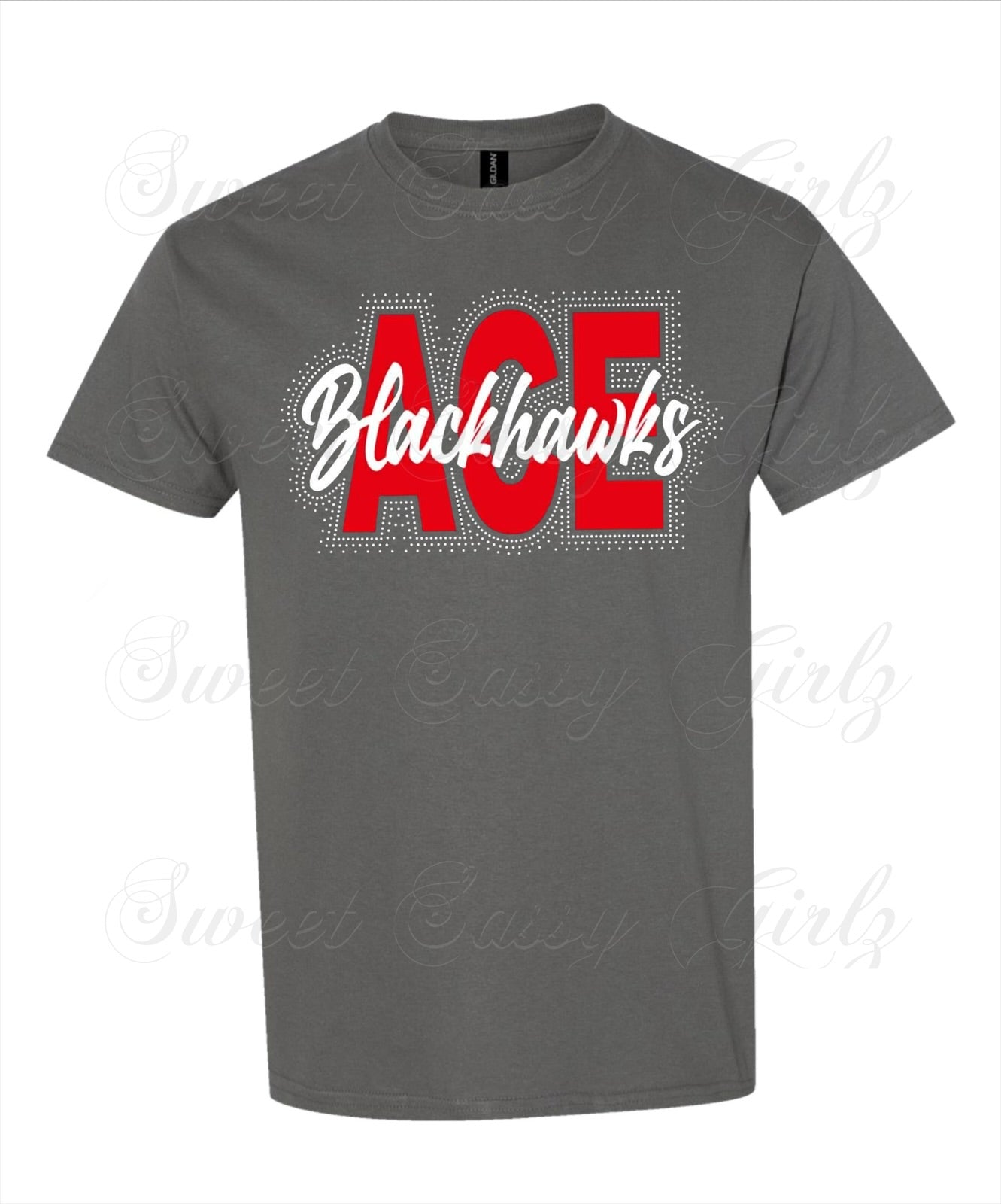 ACE Blackhawks Bling | Gildan T-Shirt