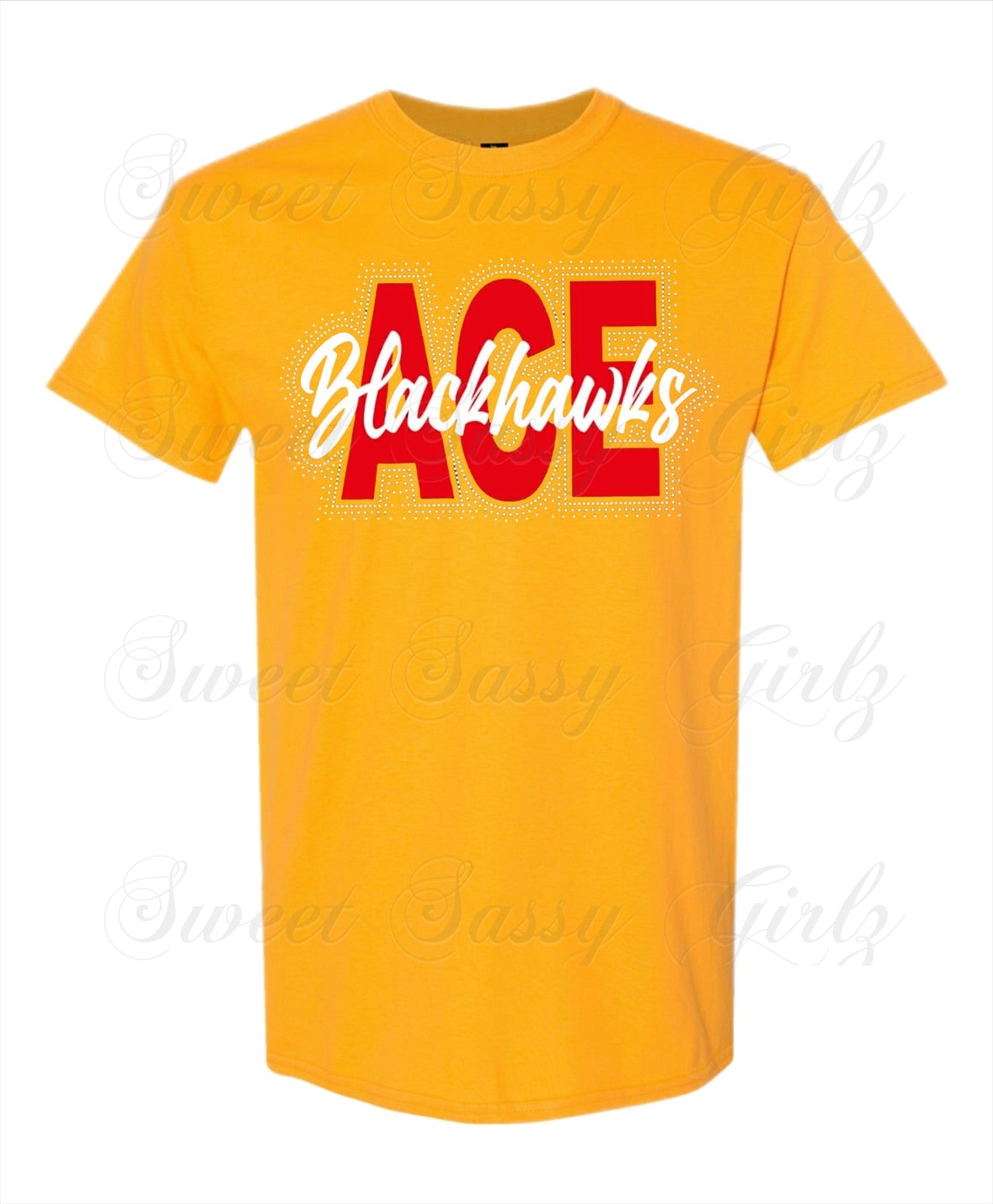 ACE Blackhawks Bling | Gildan T-Shirt