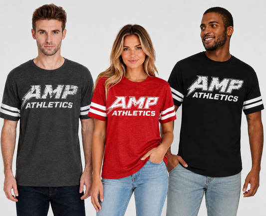 AMP Athletics | Distressed | Unisex Jersey Tee