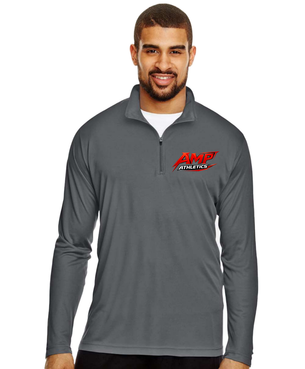 AMP Athletics | Team 365 | Men's Zone Performance Quarter-Zip Pullover - TT31