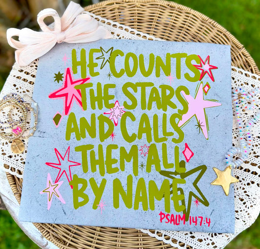 He Counts The Stars