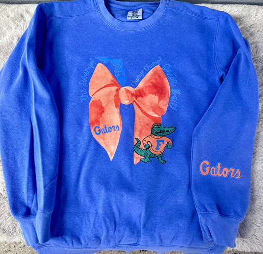 Florida Gators Bow or GAME DAY Sweatshirt