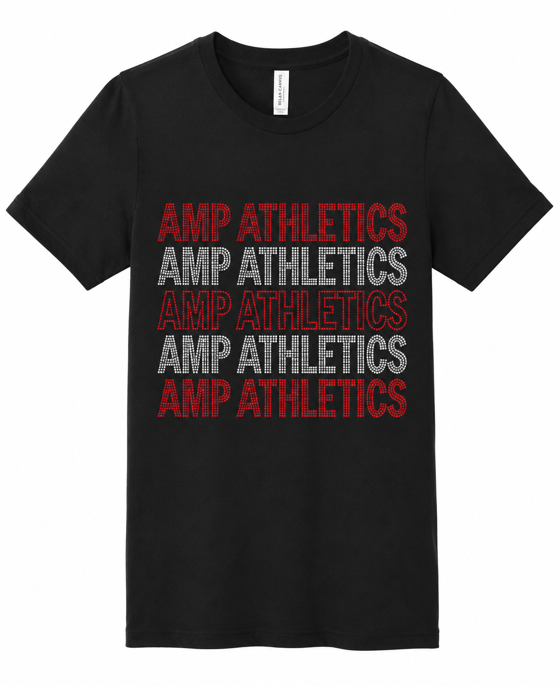 AMP Athletics | Stacked Bling Design | Bella Canvas