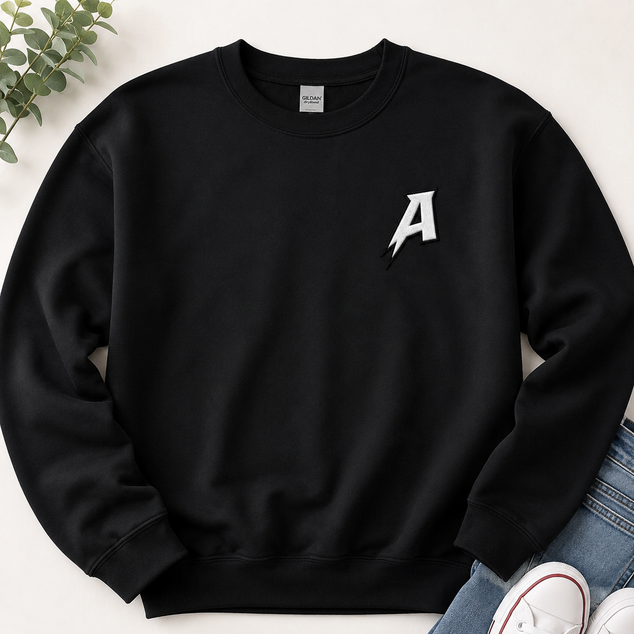A Logo | Unisex Heavy Blend™ Crewneck Sweatshirt - 18000