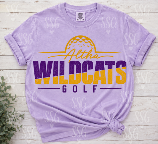 Altha Wildcats Golf | Comfort Colors