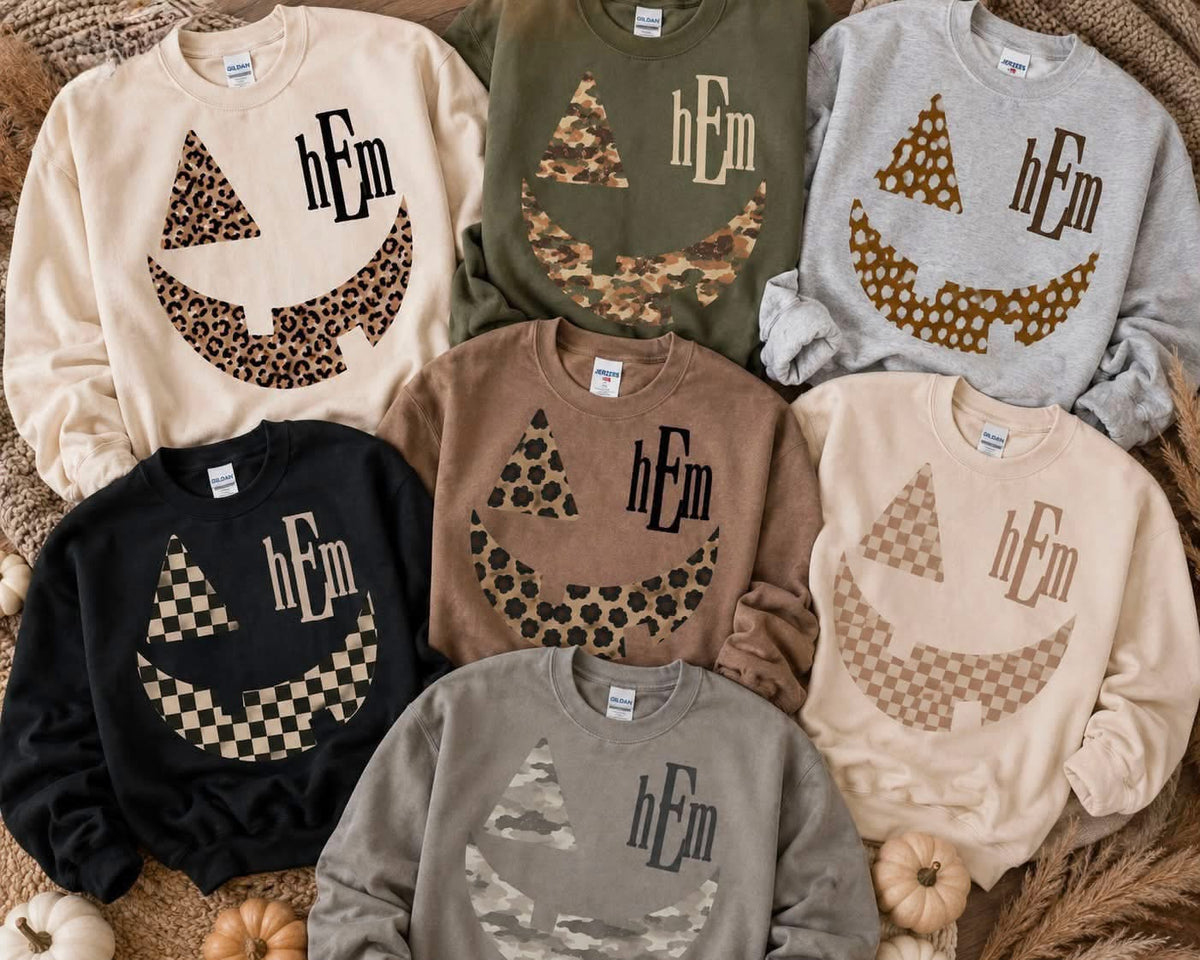 Monogrammed Pumpkins