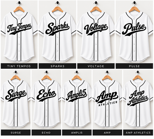 Amp Team Jersey | White
