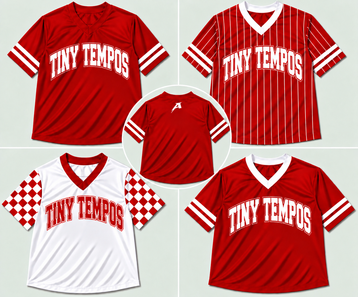 Amp Team Jersey | Front Team Name | Back Collar Amp Logo