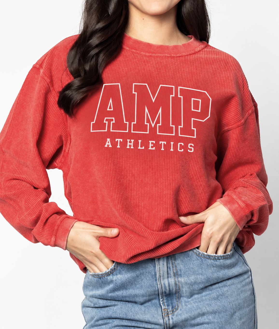 AMP Athletics Corded Crewneck