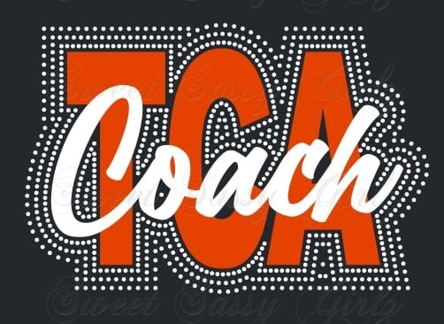 TCA Coach | Black Gildan Tee