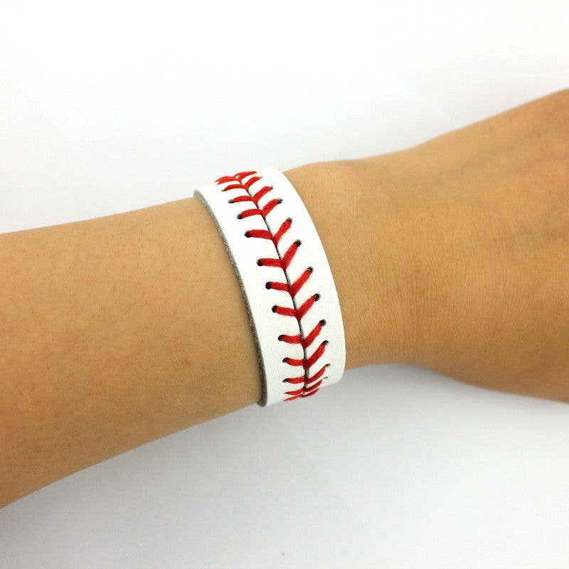 Softball and Baseball Bracelet Cuff Wraps: Softball