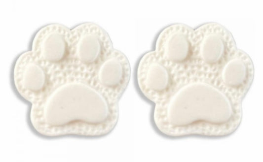 Paw Print Studs