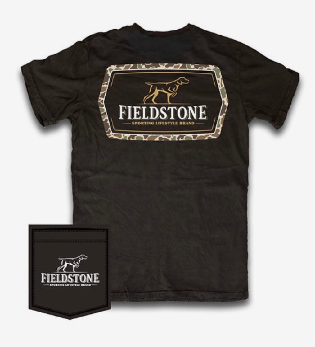 Rectangle Camo Logo Tee