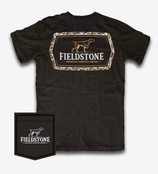 Rectangle Camo Logo Tee