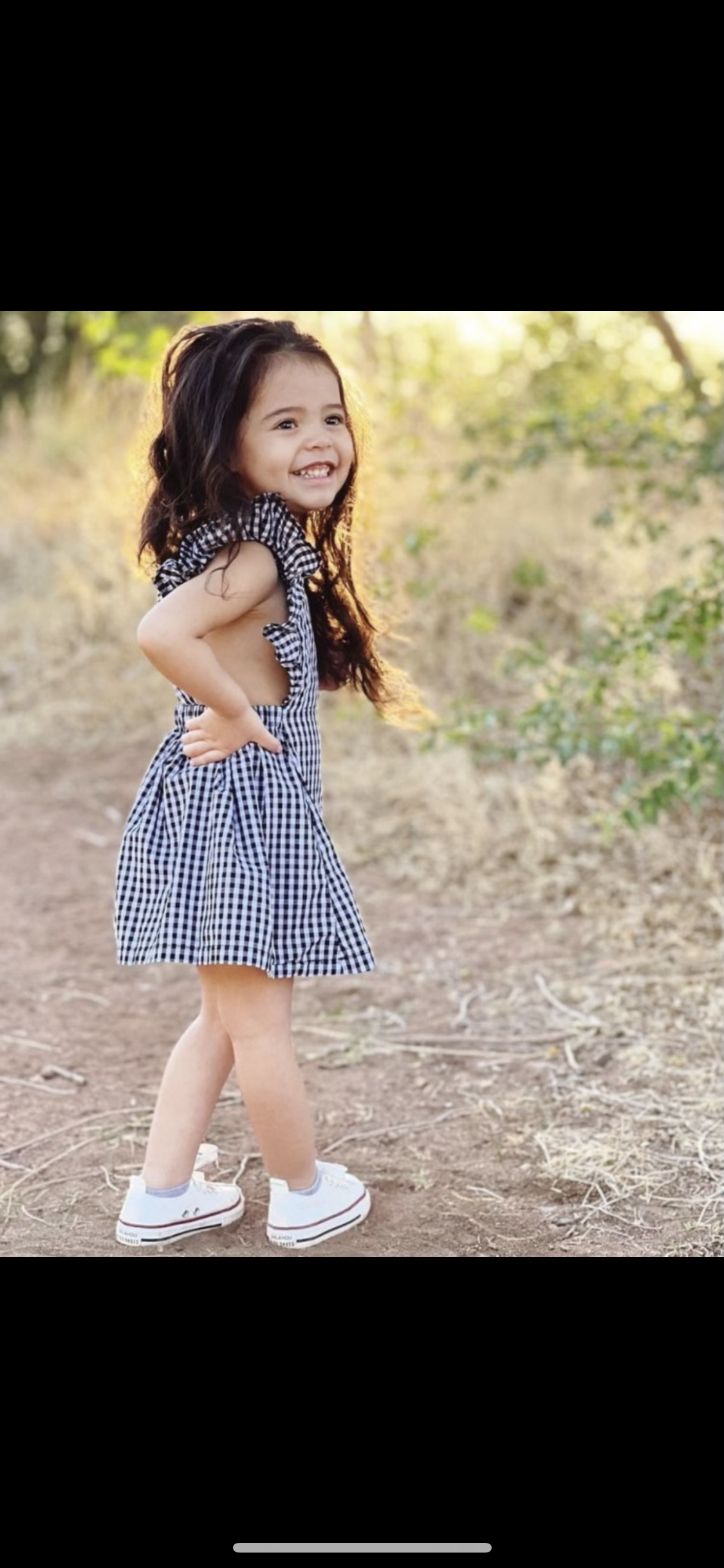 Gingham  Dress