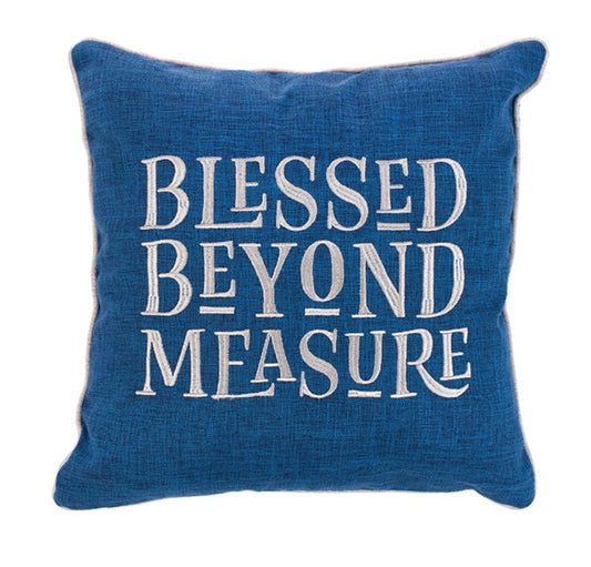 Blessed Beyond Measure Pillow